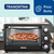Horno Eléctrico Tramontina Glass Cook Grill 25 Litros Negro - Sirhome