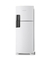 Heladera Ariston Top Mount No Frost blanca de 450 litros, con diseño moderno y elegante.