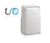 Aire acondicionado portátil Surrey Uno 3000, modelo 551idq1201, color blanco.