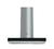 Campana extractora Whirlpool WHBS92FL TK1 de 90 cm en acero inoxidable negro, ideal para cocina moderna.