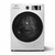 Lavarropas Whirlpool Inverter de 8kg con limpieza a vapor en color blanco.