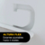 Detalle del sistema de estantes ajustables de la heladera Whirlpool No Frost Inverter, que permite hasta 4 niveles de altura.