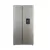 Heladera Side By Side Whirlpool Inverter de 518 litros, color acero inoxidable, con dispensador de agua.