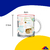CANECA DE PÁSCOA EM VIDRO 320ML DECORADA - loja online