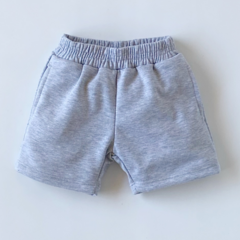 Short gris melange