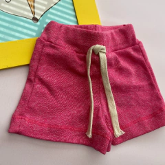 Short rústico rib fucsia - comprar online