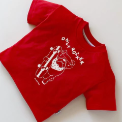 Remera Dog Roja - comprar online