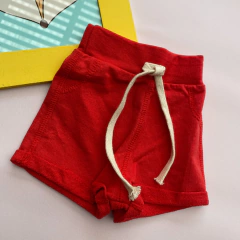 Short rustico rib rojo - comprar online