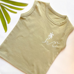 Musculosa Palm verde - comprar online