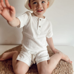 Conjunto lino Natural