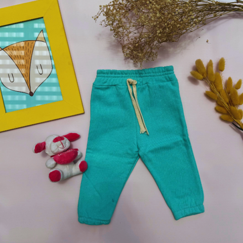 Pantalón frisa aqua