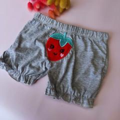 Short Frutilla Gris