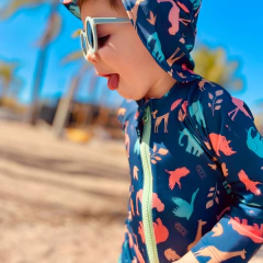 Malla UV+50 Jungle azul - comprar online