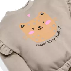 Buzo Cat Beige en internet