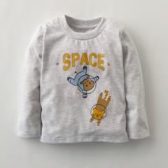 Remera Space gris