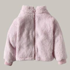 Campera Peluche Rosa