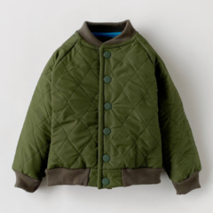 Campera Bomber verde