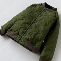 Campera Bomber verde en internet