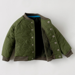 Campera Bomber verde - comprar online