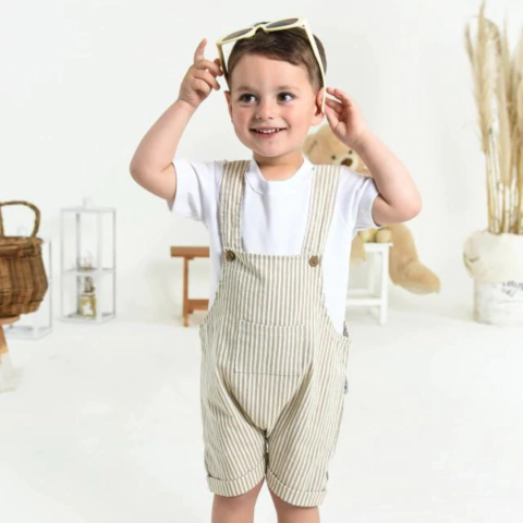 Jardinero Tusor Beige