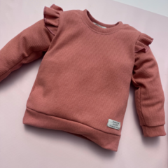 Conjunto Wafle Rosa Volados - tienda online