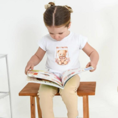 Remera Osa Blanca