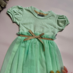 Vestido princesa Verde - comprar online