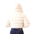 Jaqueta Teddy Feminina Curta Inverno Capuz Pelucia - comprar online