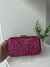 Clutch Pink Traços com Brilho - comprar online