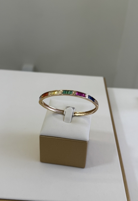 Bracelete Colorido Zirconias