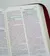 SANTA BIBLIA NVI LETRA GRANDE, TAMAÑO MANUAL CON CIERRE - CUERO ECOLOGICO VINO - Peniel La matanza