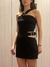 Vestido Preto com Fivelas AREA - comprar online
