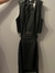Vestido Couro Recortado
