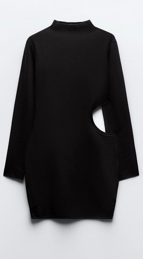 Vestido Com Recorte