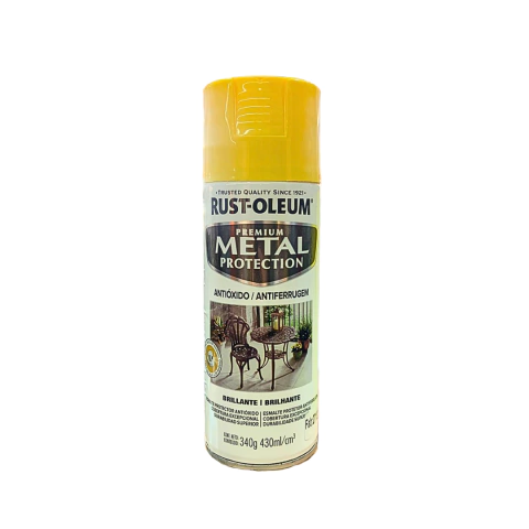 SPRAY METAL PROTECTION AMARELO 430ML RUST-OLEUM