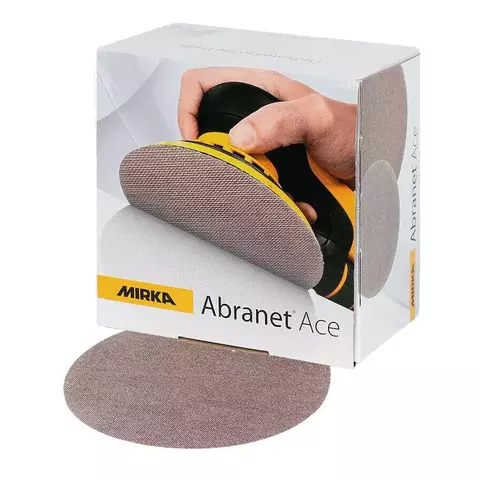 CAIXA DE LIXA ABRANET ACE 6"/150MM P80 (CAIXA FECHADA)