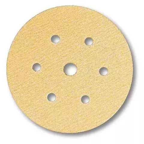DISCO DE LIXA GOLD 6"150MM 6+1 FUROS 800 - MIRKA