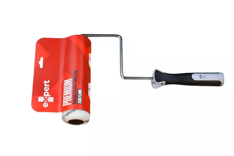 KIT ROLO + SUPORTE COM ROLAMENTO PREMIUM 23CM - EXPERT