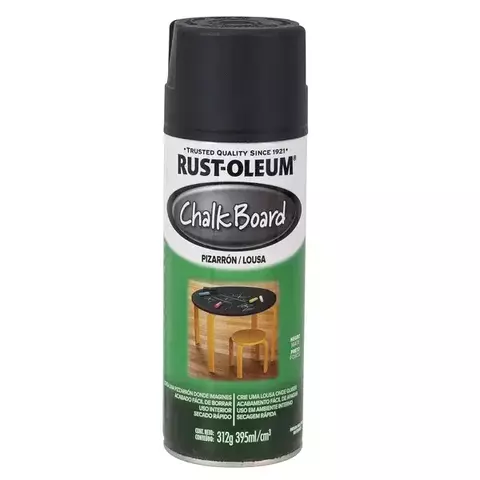 SPRAY QUADRO NEGRO MATE PRETO 395ML RUST-OLEUM