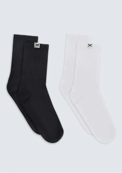 Kit 2 Meias Unissex Cano Longo Hering Intimates