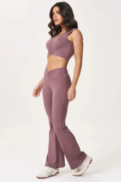 Calça Flare Lush Let's Gym