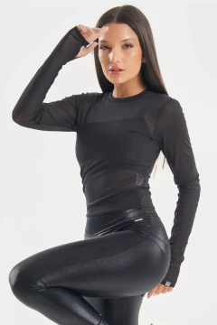 Blusa M/L Modern Move Let's Gym