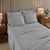 Jogo Cama Solteiro Reffinata Color 230 Fios Metal Buettner