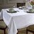 Toalha de Mesa Quadrada 4 lugares Requinte TJ 5795 Branca Dohler