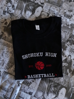PREVENTA (leer la descripción) - Remera bordada Shohoku - comprar online