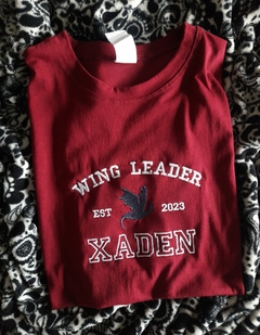 PREVENTA (Leer descripción) - Remera bordada Xaden en internet