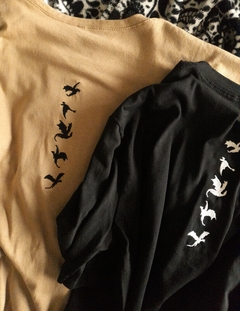 PREVENTA (Leer descripción) - Remera CROP bordada Violent - Okasan Store