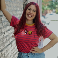 Remera rayada Pokemon - comprar online