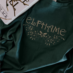 PREVENTA (Leer descripción) - Remera bordada Elfhame - comprar online