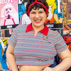 Crop chomba rayada Hedwig en internet